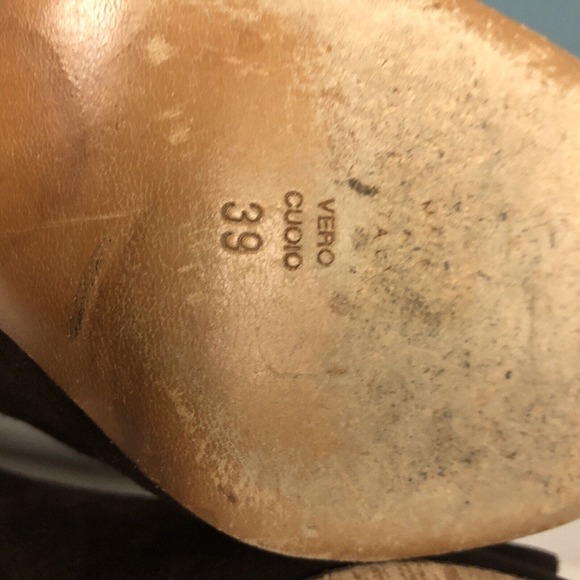 Moschino Cheap and Chic Womens Brown Suede Bow Accents Heels Shoes Bow US 8 / 39 - Picture 8 of 10